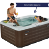 Spa Alina - Convivialité assurée - Spa Saturnia - 3 personnes