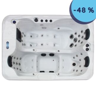 Spa rectangle Saturnia 3 personnes gamme confort avec massages innovants