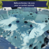 Jacuzzi Giglio 6 personnes pour un moment convivial et à prix discount