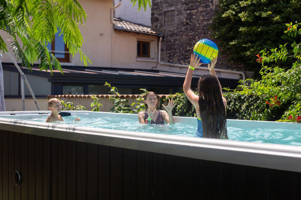 Aqua jump & Spa de nage