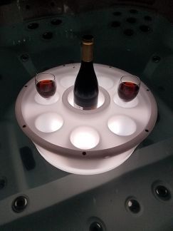 Bar lumineux flottant