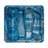 Spa Alina - Tahiti 6 cuve Bleu Océan jacuzzi 6 places