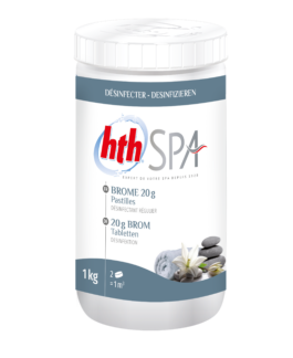 HTH Spa Brome Pastilles 20g Boîte 1kg