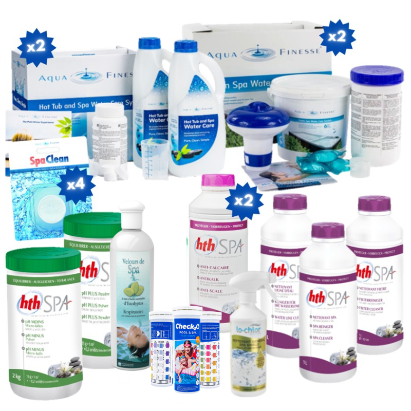 Pack PRESTIGE Spa de nage Bi-zone – 1 an d’entretien corrigé